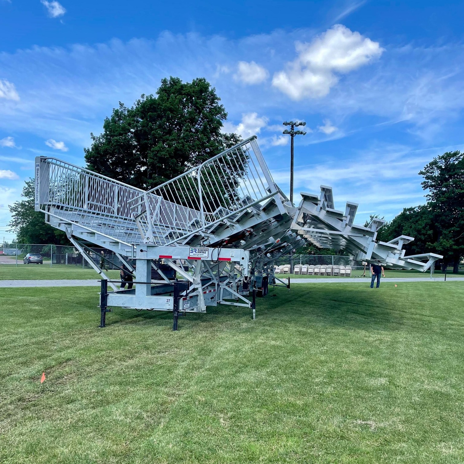Bleacher Setup